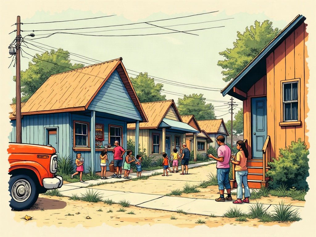 Illustration for "Brookings: The Slow Pizza and the Fast Town"