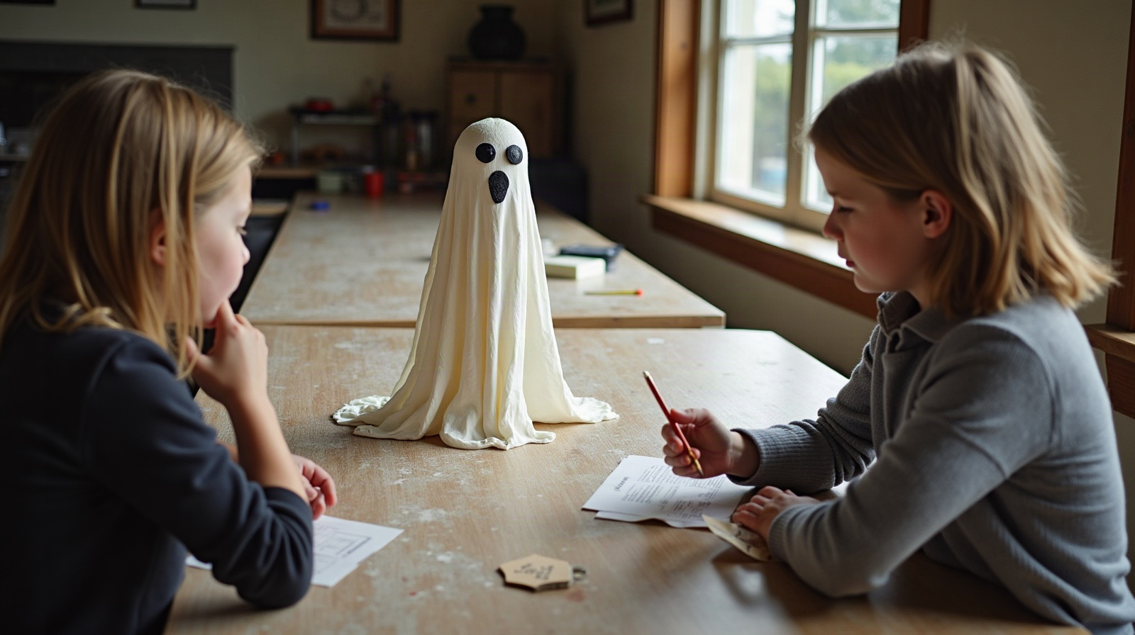 The Ghost Wears Two Faces, and the Library Lets You Choose. On September 24, the Brookings Public Library will open registration for a workshop that sounds, on its surface, like the gentlest kind of seasonal filler: paint a wooden ghost, take it home, feel briefly good about October. Participants will spend