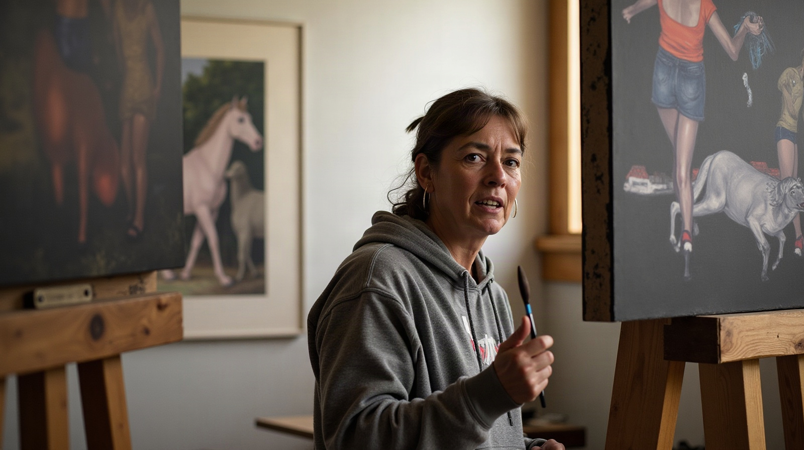 Two Ways to Hold a Paintbrush. Something quietly contradictory is happening in Brookings this month, and it has nothing to do with politics or harvest or the usual seasonal churn. It has to do with what the town is willing to call art, and what it
