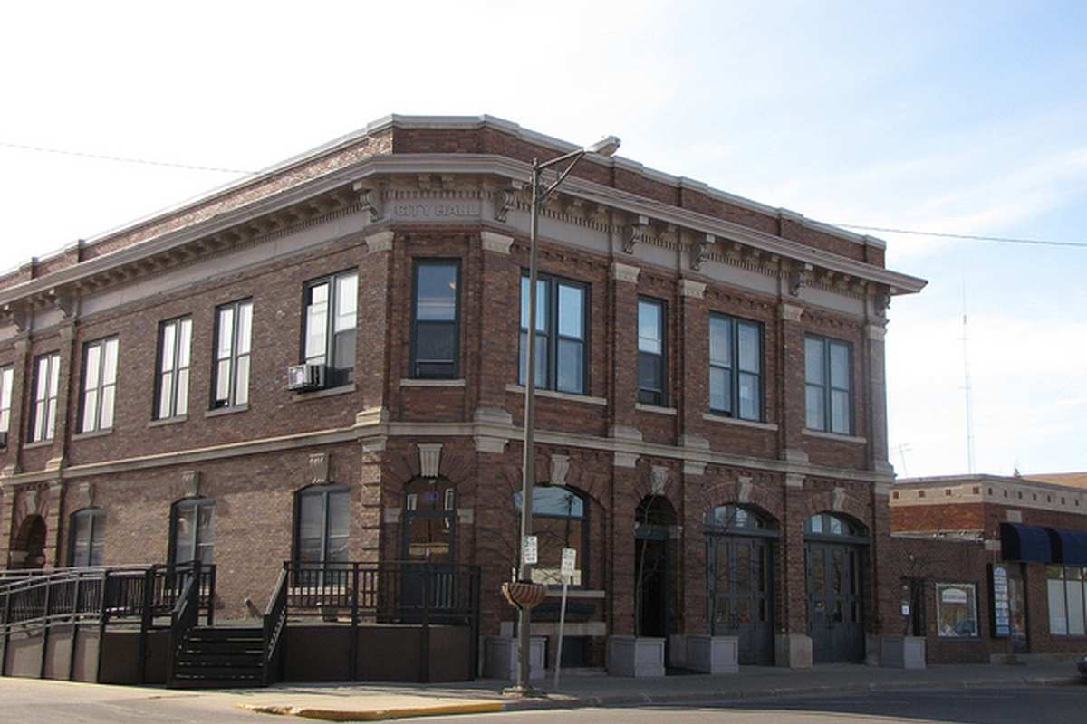 Brookings City Hall, on the South Dakota prairie.