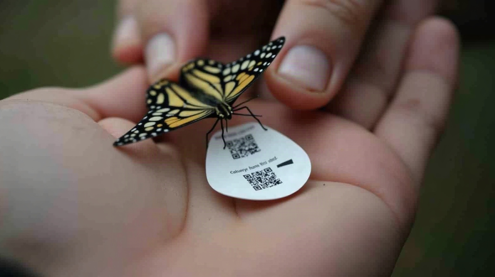 The Butterfly With a Barcode Comes to Brookings. Saturday morning at Brookings' Insect Festival, somewhere between the cockroach races and the edible-insect table, there will be a folding table with tiny circular stickers no bigger than a hole punch mark. A volunteer will hand a child a monarch