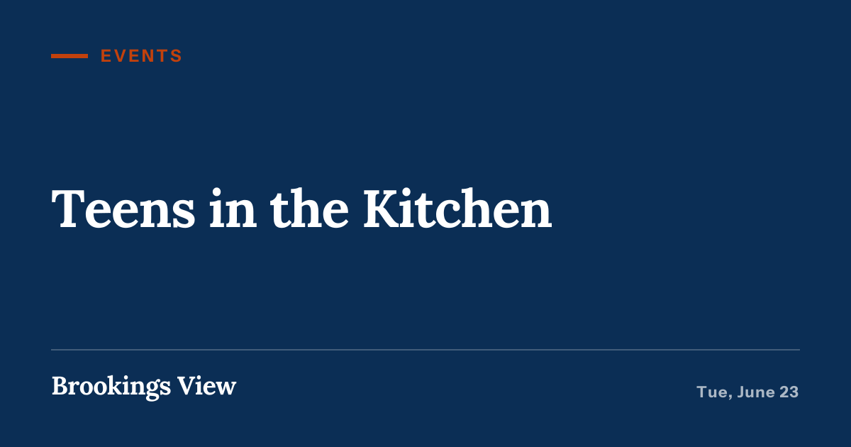 Illustration for “Teens in the Kitchen”
