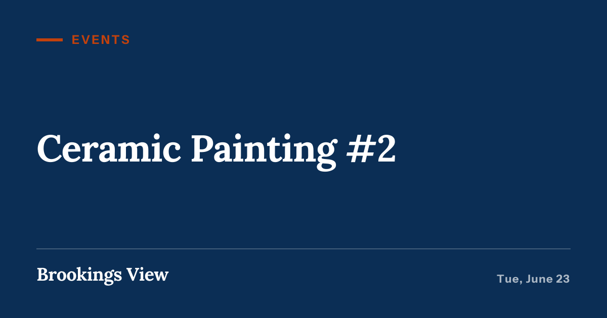 Illustration for “Ceramic Painting #2”