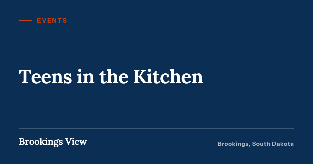Illustration for “Teens in the Kitchen”