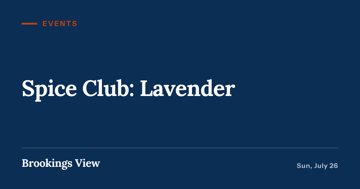 Illustration for “Spice Club: Lavender”