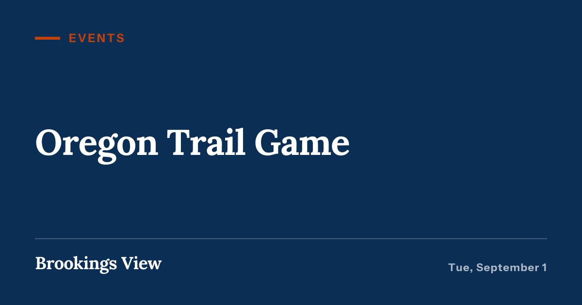 Illustration for “Oregon Trail Game”